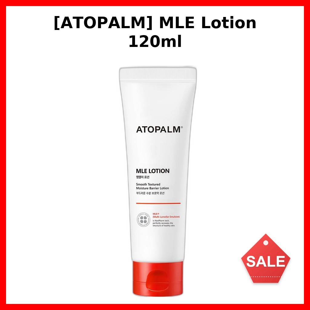 [ATOPALM] MLE Lotion 120ml / Korean MLE Lotion / สูตรบางเบา / ของแท้ 100% โดย kidsarmor