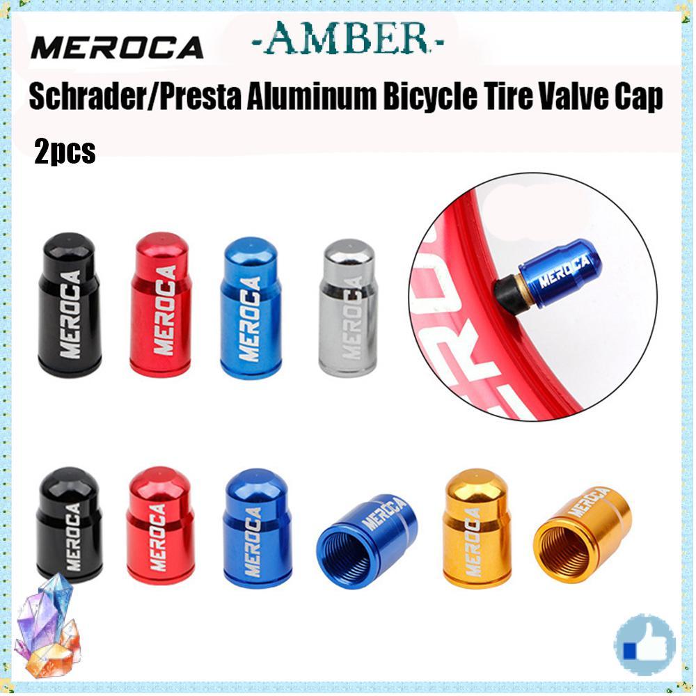 AMBER 2 ชิ้นฝาปิดปลายสายอุปกรณ์เสริม Derailleur Shift เบรคจักรยานอะไหล่จักรยานฝาครอบกันฝุ่น