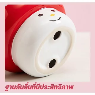 ชามอาหารสัตว์เลี้ยง ชามเซรามิกแมว ชามหมา ฐานเหล็กกันลื่น ทรงเห็ดน่ารัก food grade ล้างง่าย