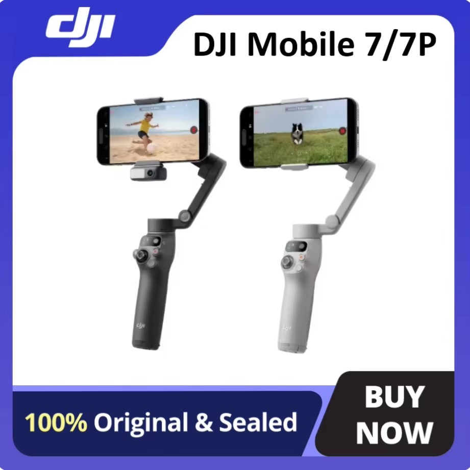 DJI Osmo Mobile 7 Mobile 7P สมาร์ทโฟน Gimbal Stabilizer 3 แกนโทรศัพท์มือถือ Gimbal Original ยี่ห้อให