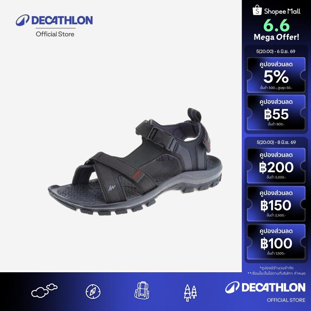 Decathlon Men'S Nh500 Hiking Sandals รองเท้ารัดส้นผู้ชายสำหรับใส่เดินป่า รุ่น Nh110 - Black