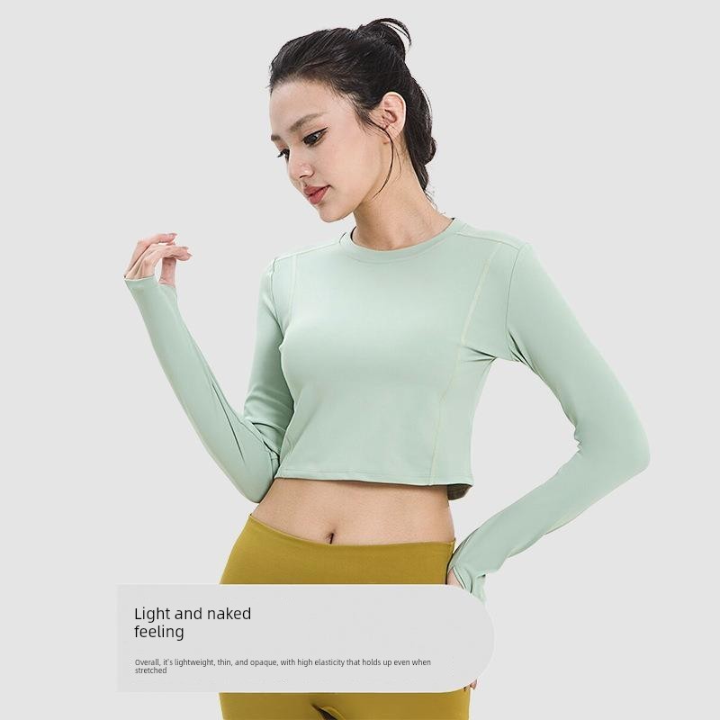 ชุดฟิตเนส ชุดออกกําลังกาย ผู้หญิง เซต Yoga clothes, women's running gym clothes, sports thin