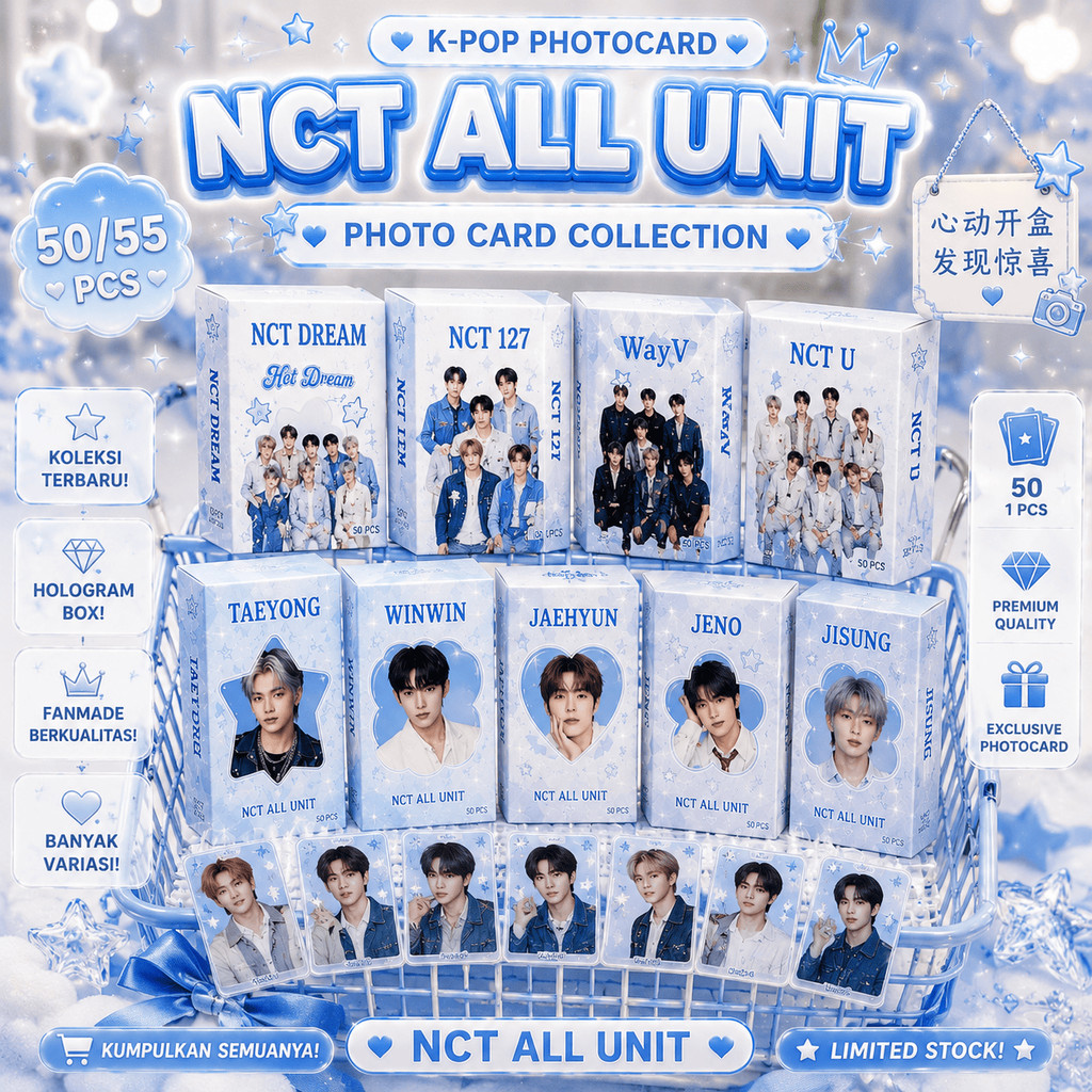 [TS CPOP] NC7//ALL_U-N!TOLOGRAM LOMOCARD GLITTER KPOP RANDOM | การ์ด LOMO ภาพถ่าย KPOP FANMADE UN0/F