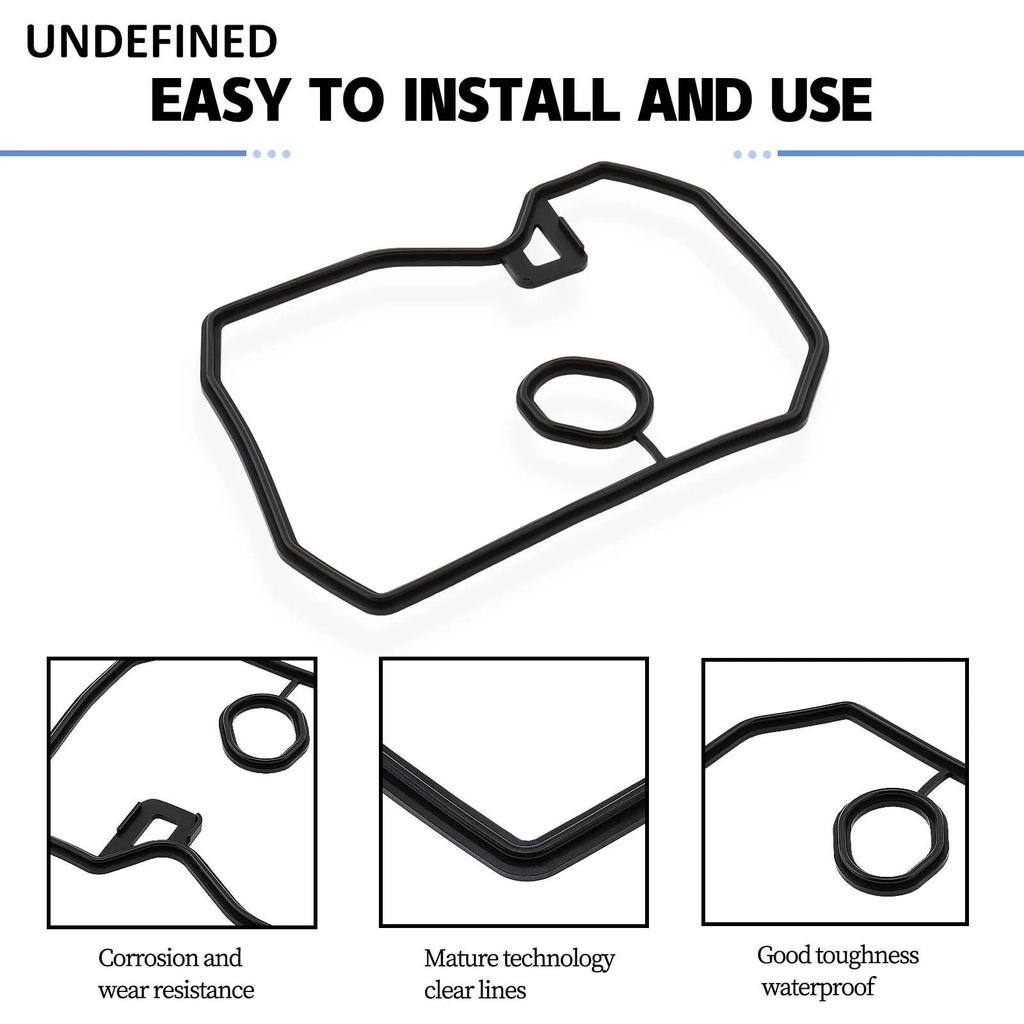 B Motorcycle Cylinder Head Valve Cover Gasket For Honda XL600V Transalp XL650V VRX400 VT750DC2 VT600