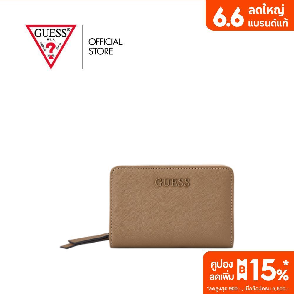 กระเป๋า Guess รุ่น S3113147 REMY SLG FRENCH WALLET สีน้ำตาล