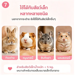 กรรไกรตัดเล็บกระต่าย กรรไกรตัดเล็บสัตว์เลี้ยงกลม หลีกเลี่ยงการตัดด้ายเลือด ใช้งานง่าย
