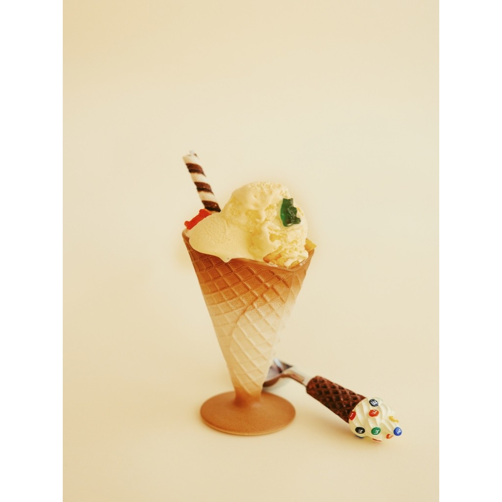 Fuller ต้นฉบับญี่ปุ่น Showa Retro Cone Goblet แก้วบุฟเฟ่ต์ Sundae ไอศกรีม Melon Soda