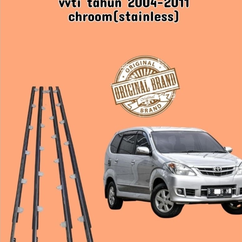 1 ชุดประตูกระจกนอกรายการรายการสําหรับ AVANZA FENIA VVTI 2004-2011 CHROOM