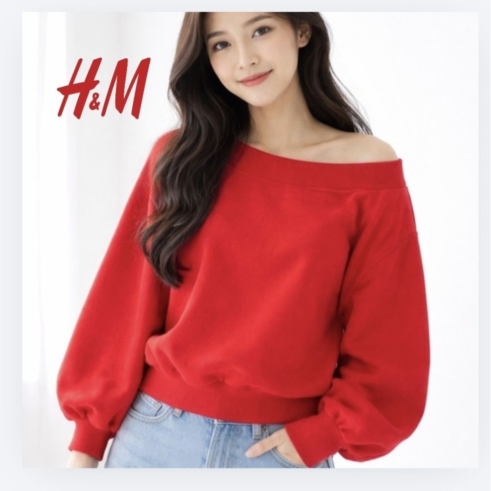 H&M SWETER / เสื้อสเวตเตอร์ผู้หญิง H&M / ท็อปส์ซูผู้หญิง H&M