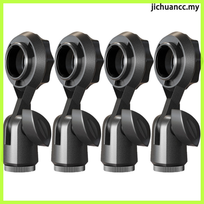 4 ชิ้น Mic Clamp Gaming Universal ไมโครโฟนคลิปปรับได้