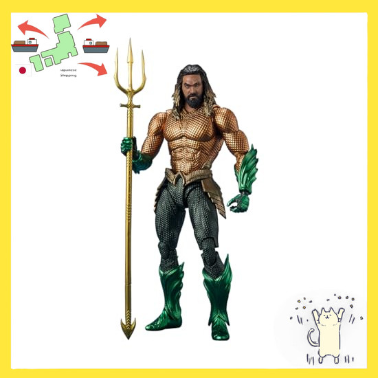 [Japanese Version] TAMASHII NATIONS S.H.Figuarts Aquaman (Aquaman / The Lost Kingdom) Painted 160mm 