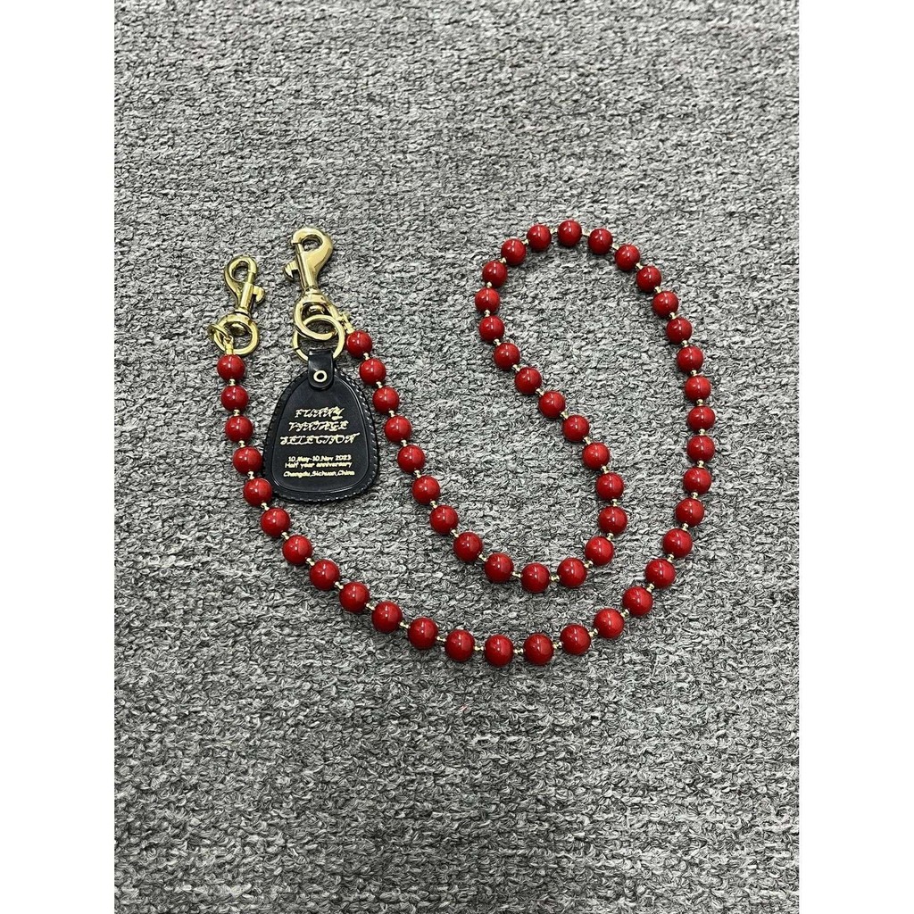 Red Pants Chain Hand Beaded Pants Chain H260604