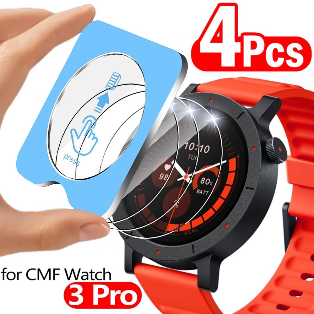 1/5PCS กระจกนิรภัยสําหรับ CMF นาฬิกา 3 Pro HD ป้องกันหน้าจอ Anti-Scratch สําหรับ CMF นาฬิกา 2Pro ฟิล์มอุปกรณ์เสริม