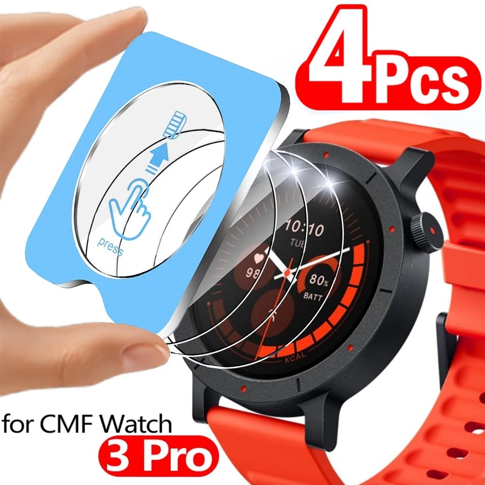 1/5PCS กระจกนิรภัยสําหรับ CMF นาฬิกา 3 Pro HD ป้องกันหน้าจอ Anti-Scratch สําหรับ CMF นาฬิกา 2Pro ฟิล์มอุปกรณ์เสริม