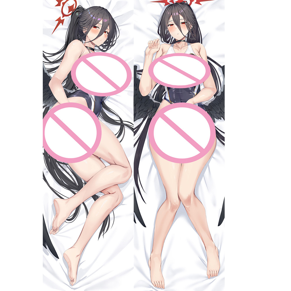 Blue Archive Hanekawa Hasumi Dakimakura ฝาครอบหมอน 2 ด้านพิมพ์อะนิเมะปลอกหมอนกอดปลอกหมอนอิง Otaku ของขวัญ