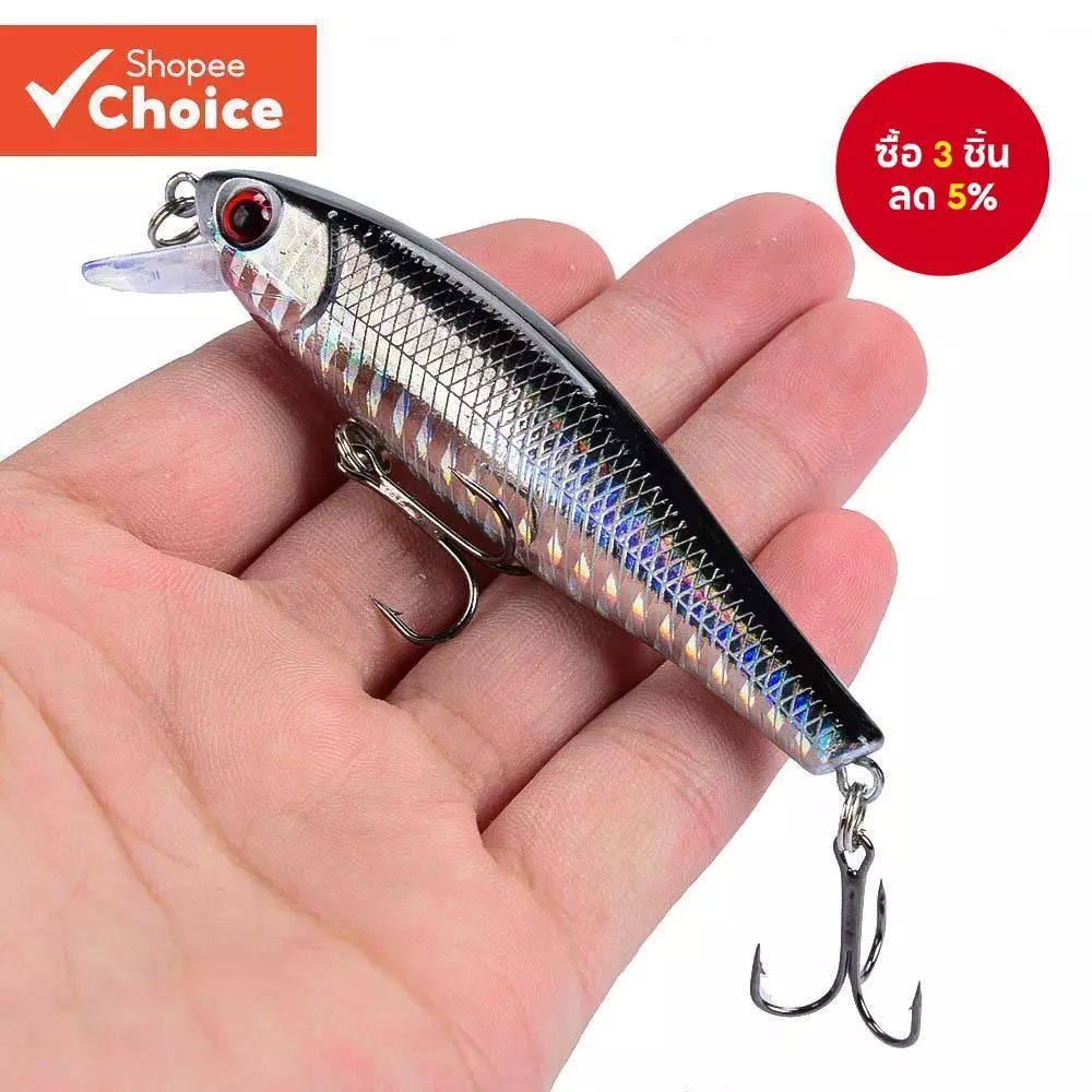 เหยื่อตกปลาญี่ปุ่น Minnow - 8.5cm 9.2g Sinking Jerkbait สําหรับ Bass & Pike
