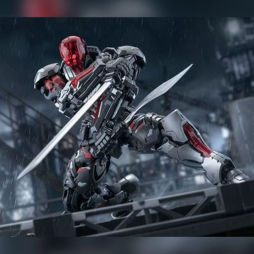 พร้อมสต็อก รุ่นพิเศษ เวอร์ชั่นญี่ปุ่น Line Arkham Knight Batman Yuanye Culture Assembling China Crea