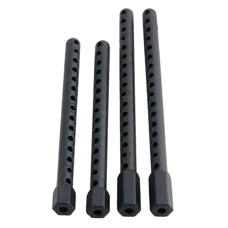 4ชิ้นพลาสติกร่างกายโพสต์เมา 122037 02010 สําหรับ1:10รถ HSP 94123 94122 94102 94103 เปลือกคอลัมน์วงเล