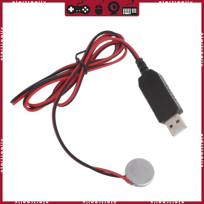 ST USB ถึง 3V CR2032 Dummy สายชาร์จสําหรับ CR2032 3V ปุ่มเซลล์