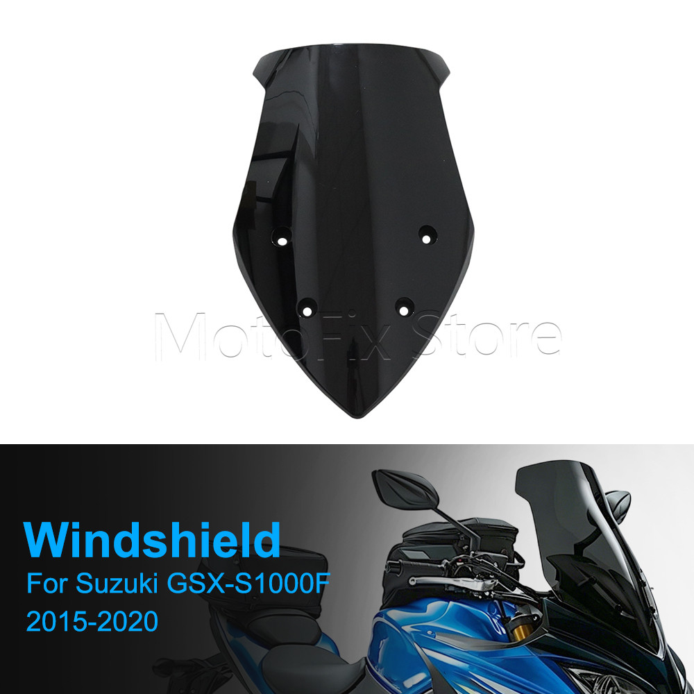 อุปกรณ์เสริมรถจักรยานยนต์กระจกกระจก Fairing Wind Deflector สําหรับ Suzuki GSX-S1000F GSX-S 1000F GSX