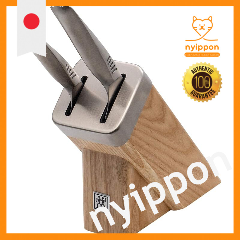 ZWILLING Twin Fin 2 Self-Sharpening Knife Block Set, Knife, Sharpener, Sharpener 【Japan Official Pro