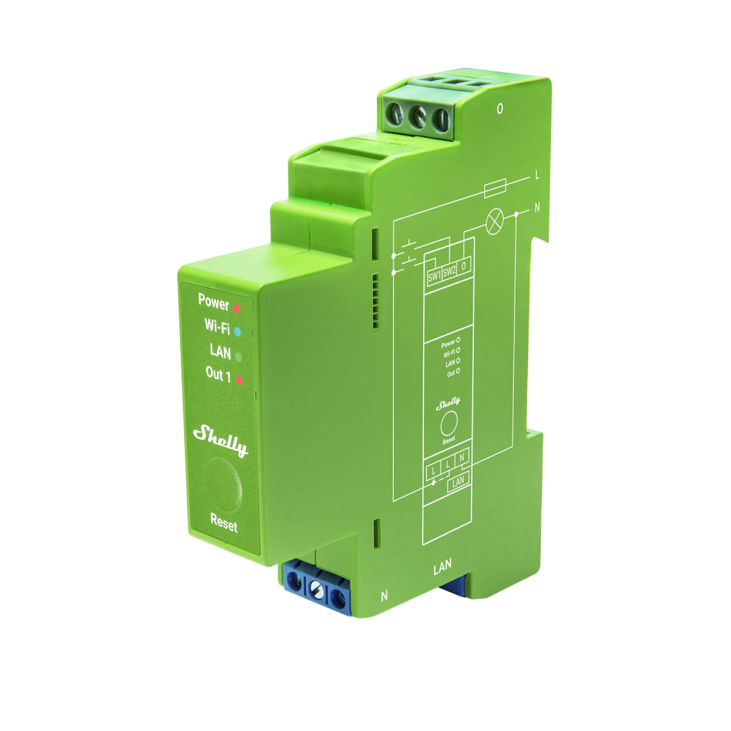 Shelly Pro Dimmer 1PM สวิตช์ไฟอัจฉริยะ Wifi