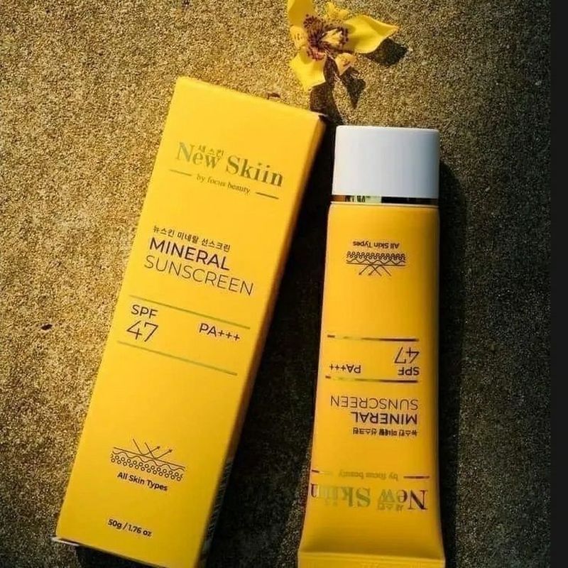 New Skin MINERAL SUNSCREEN SPF 47 PA +++50 g6-11t