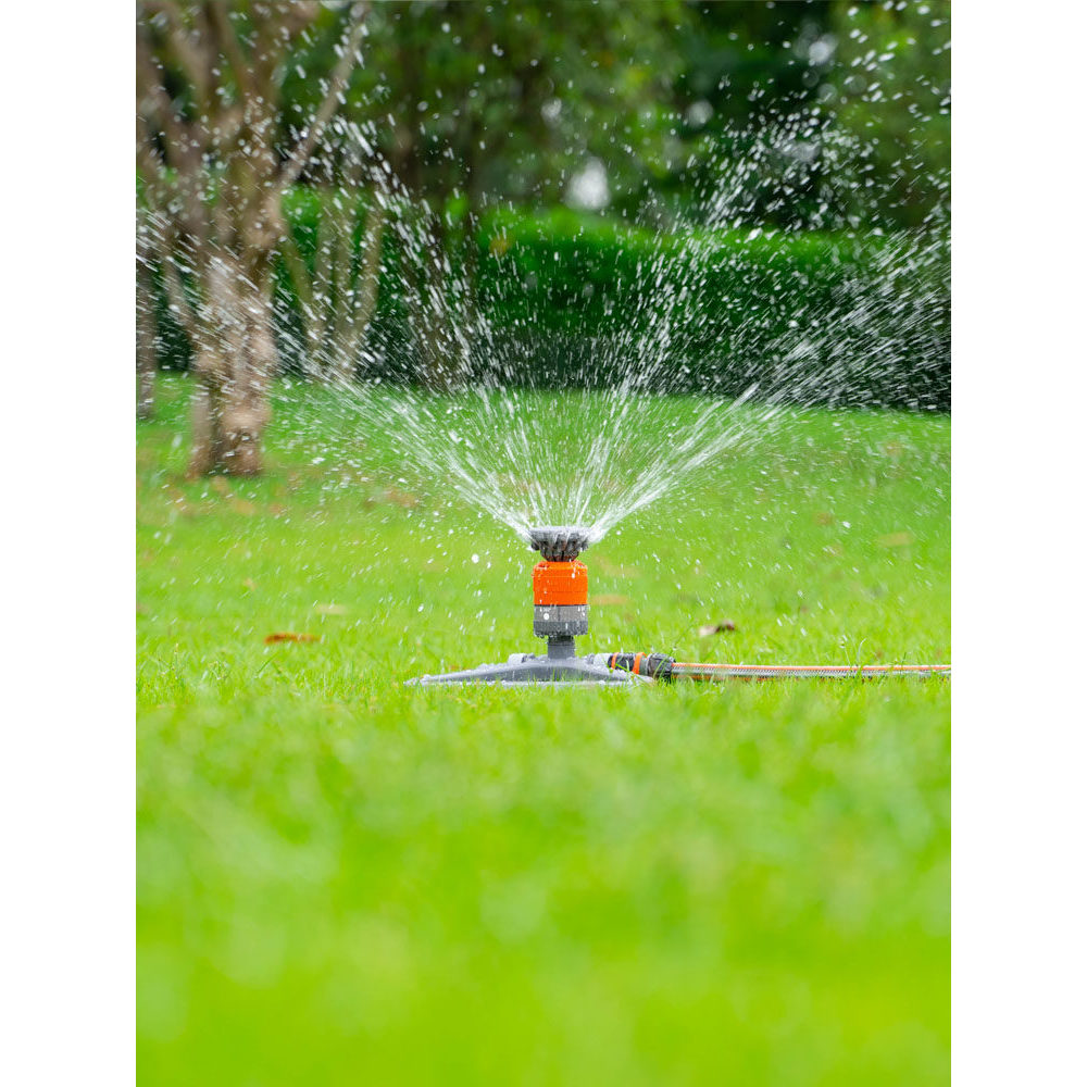 GARDENA GARDENA 225 นําเข้าจากเยอรมัน㎡สวนสนามหญ้ารดน้ําสวนพื้นดินเสียบหัวฉีดหมุนอัตโนมัติ