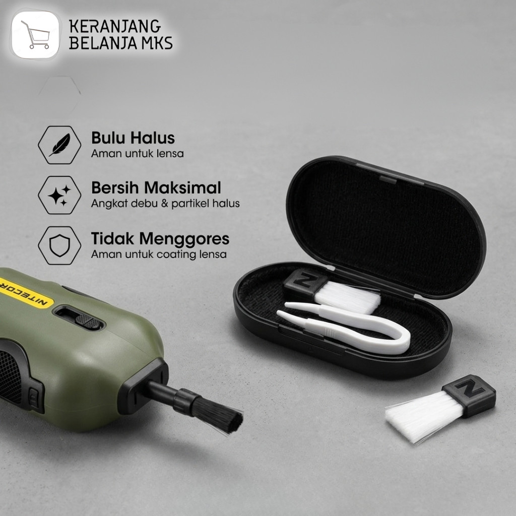 แปรงทําความสะอาดเลนส์กล้องสําหรับ BB2 BB21 BB Mini