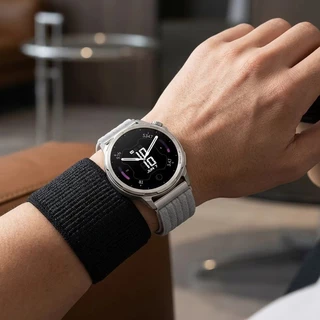 20 มม.22 มม.18 มม.Breathable Loop สายไนลอน (ไม่มีนาฬิกา) ใช้งานร่วมกับ Huawei Watch GT6/GT5/GT4 46 มม.สําหรับผู้เบิกทาง Garmin 165/55 สําหรับ Samsung สายนาฬิกา Band