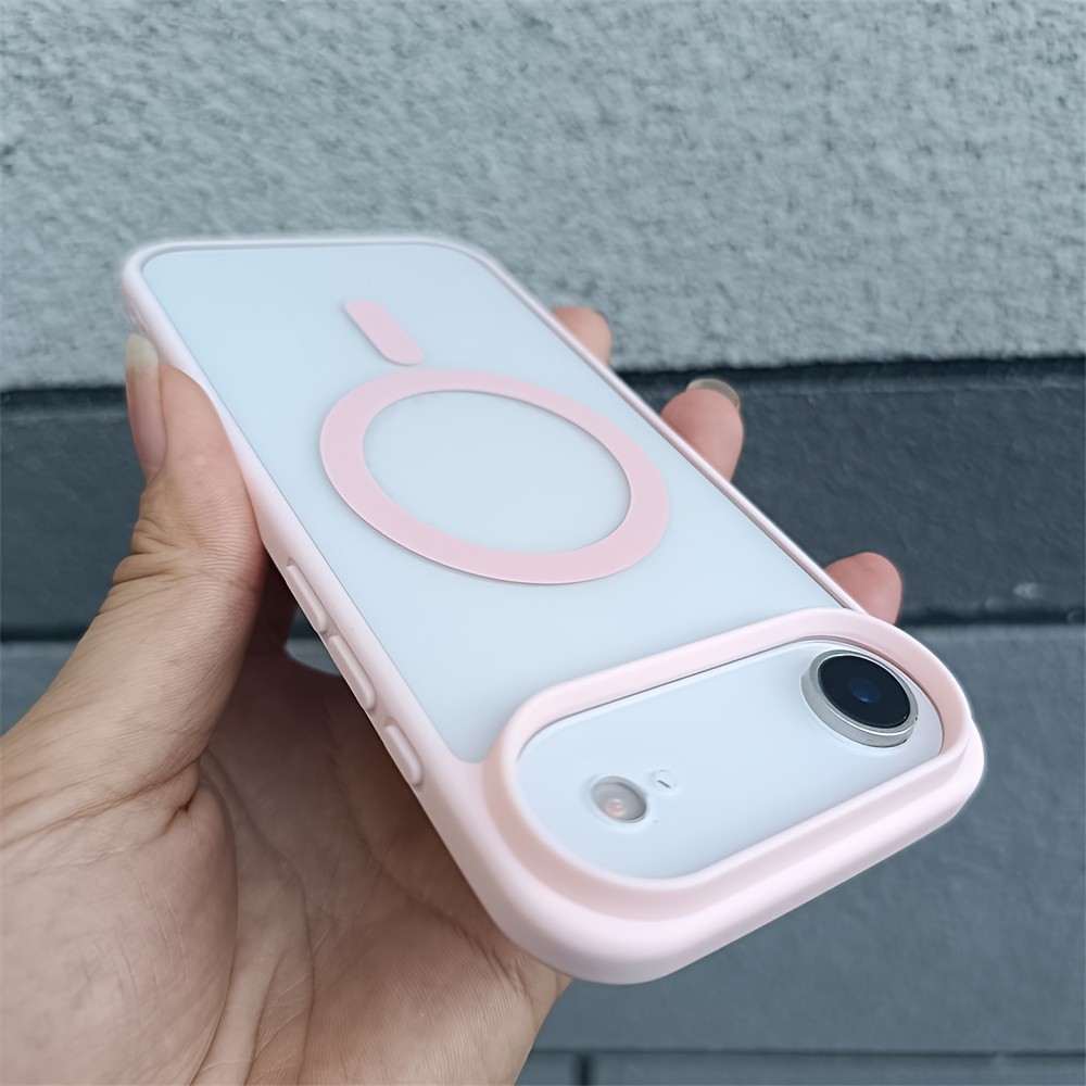 เคสโทรศัพท์โทรศัพท์: เหมาะสําหรับ ไอโฟน 17อากาศ 17 16 15 มือโปร สูงสุด เคสโทรศัพท์แม่เหล็กใช้การออกแบบแผงด้านหลังโปร่งใสแฟชั่นคลาสสิกเรียบง่ายทนท