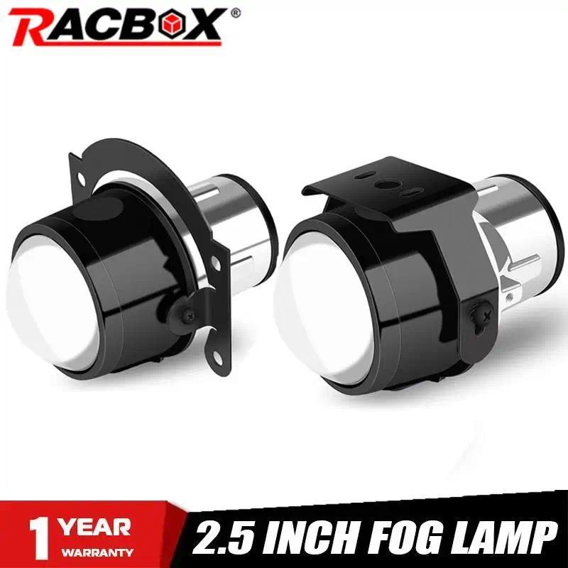OT 2.5 inch H11 HID Fog Light Bi-xenon PTF Lens High Low Beam Fog Lamp Metal Projector Use H11 H8 H9