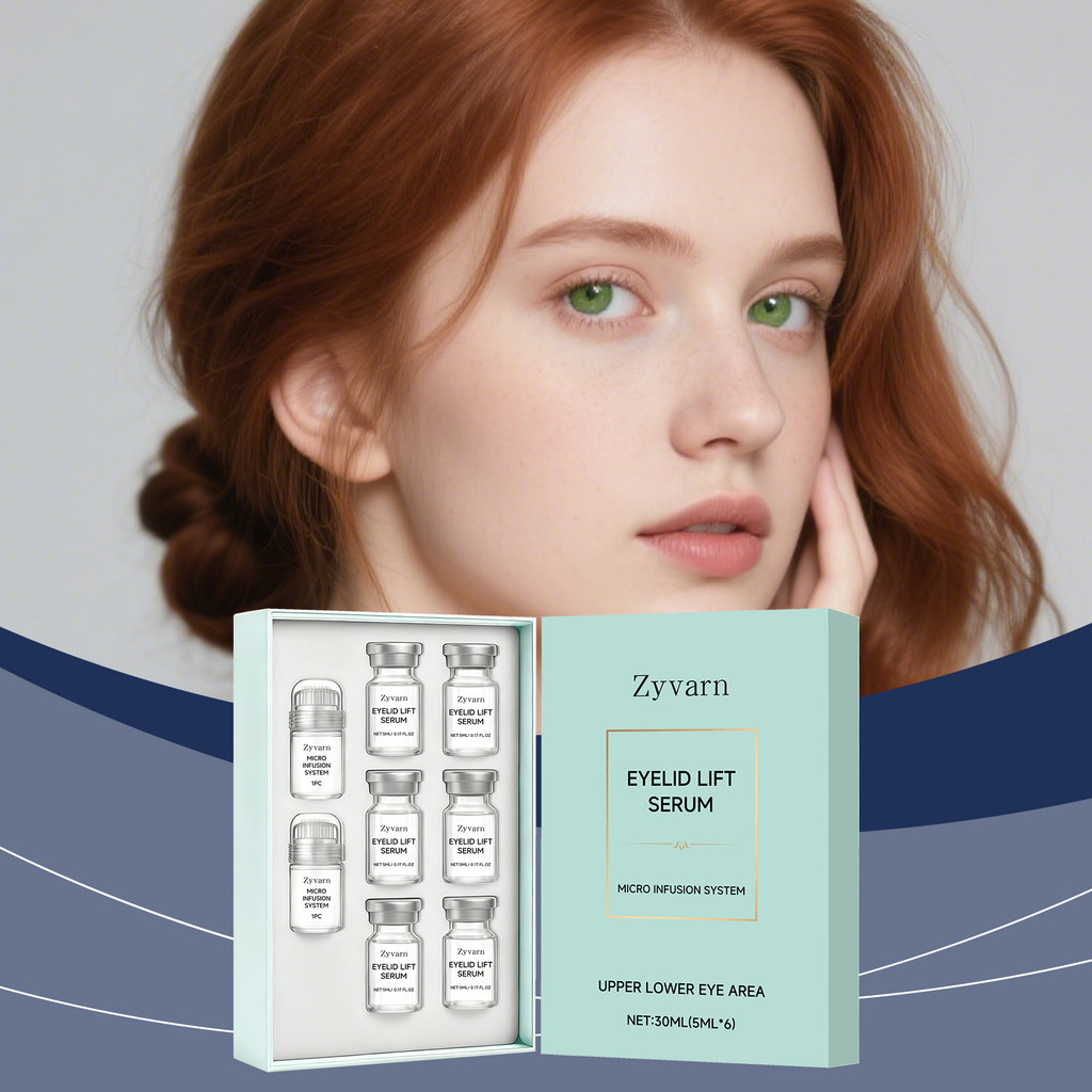 Zyvarn Eye Serum Set Daily Care Moisturizing Eye Skin Elastic Delicate Serum
