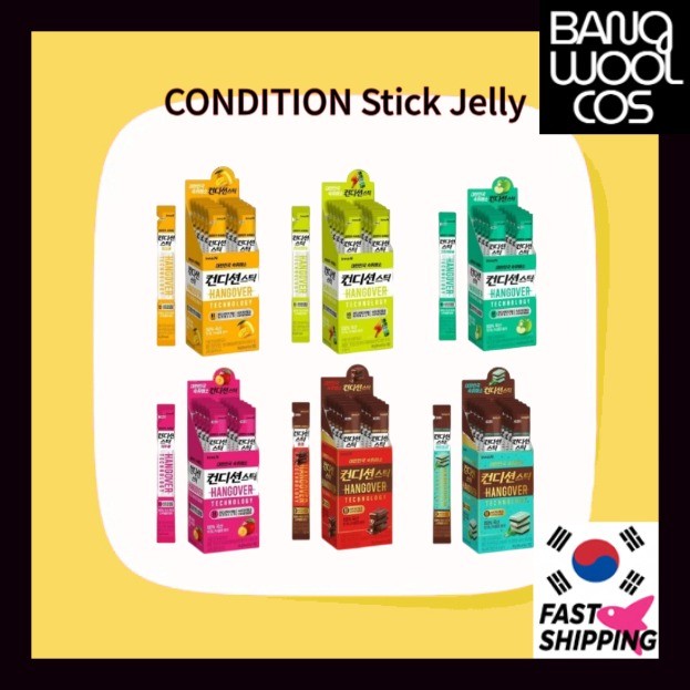 [Inno.N] CONDITION Stick Jelly 5P, 10P/ 6 รส/ก่อนและดื่ม/การผลิตล่าสุด พร้อมส่ง ส่งจาก
