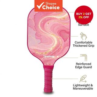 Dream Pink Pickleball Paddle Fiberglass Lightweight Outdoor Summer Fun