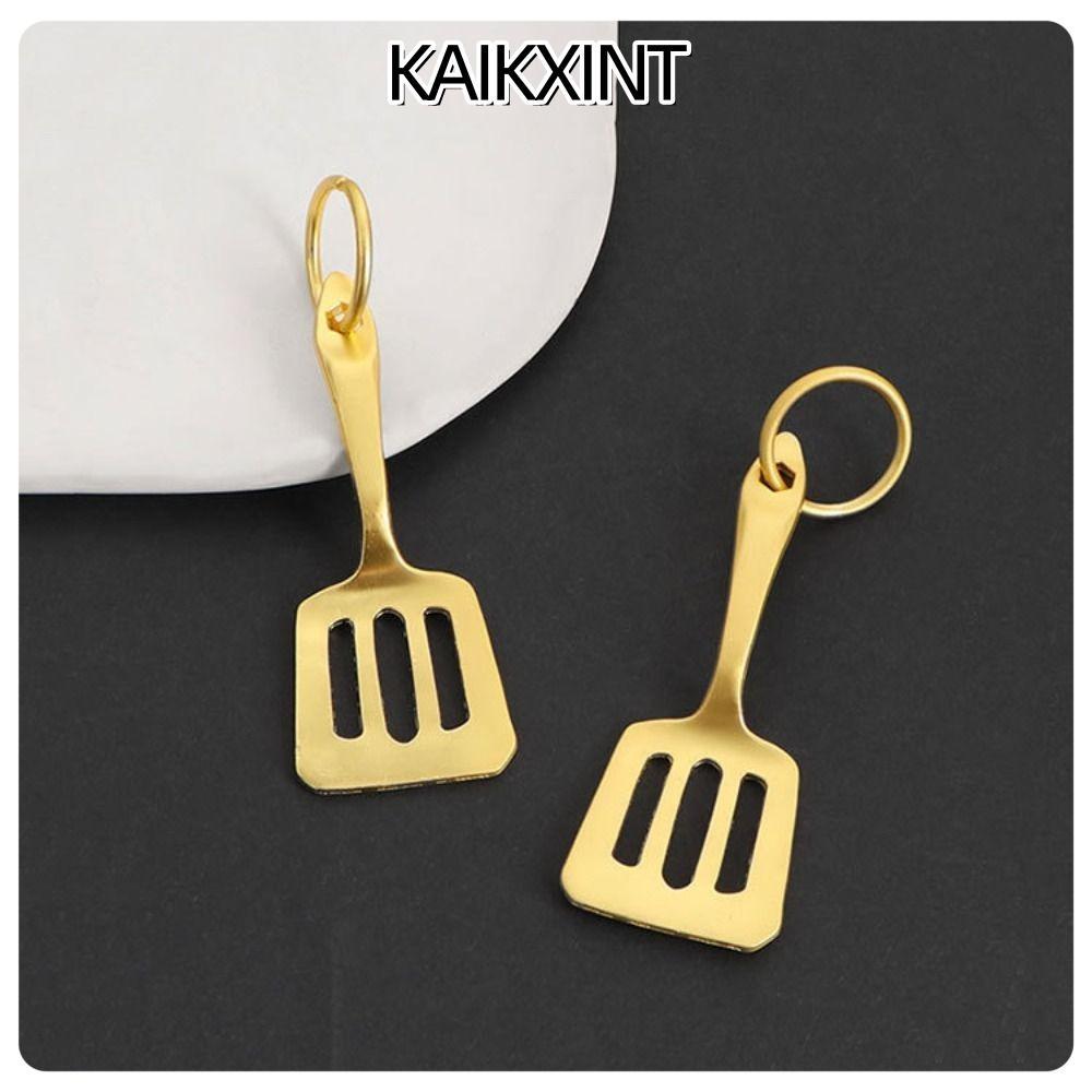 IKIKAXIN Gold Shovel พวงกุญแจ, สร้อยคอ LOL TFT Teamfight Tactics พวงกุญแจ, ของขวัญวันเกิดประณีตของเล