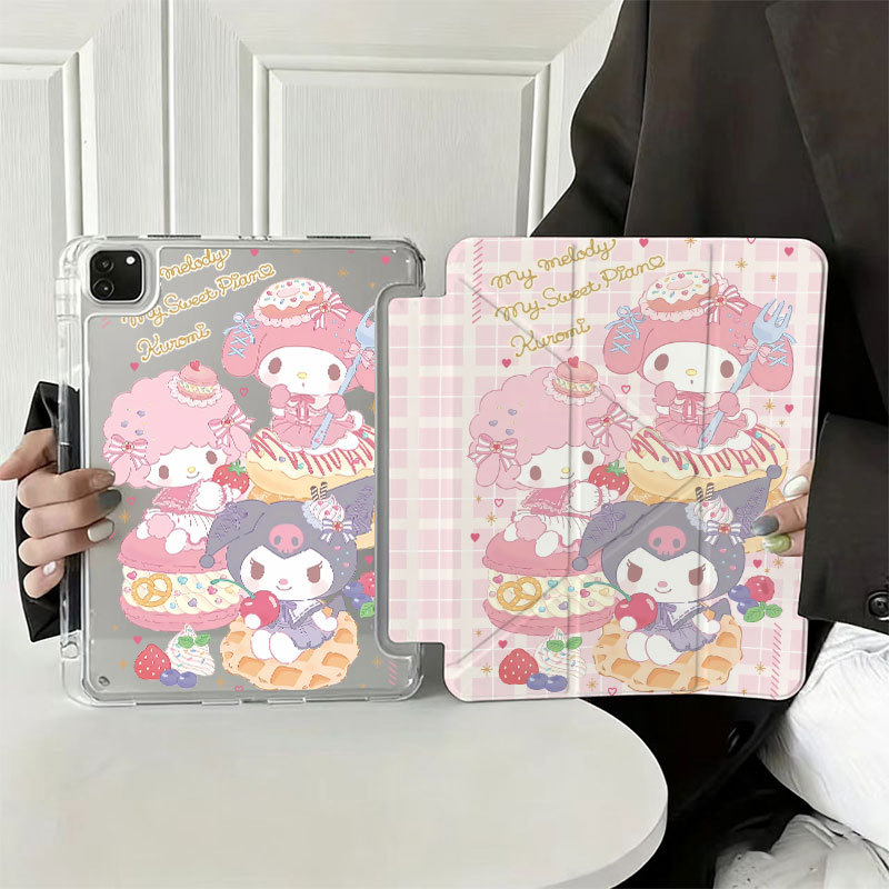 Sanrio พิมพ์ Y-พับสําหรับ Honor Pad X8A X8a 11.0 HONOR Pad X8 Pro X9 11.5 ELN-L09 ELN-W09 NDL-W09 ND