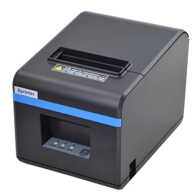 พร้อมสต็อก Xprinter XP-N160II พอร์ต USB เครื่องพิมพ์บาร์โค้ดสอบเทียบอัตโนมัติความร้อน
