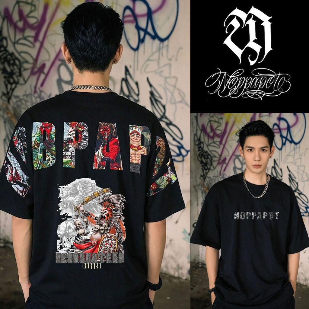 เสื้อยืดสกรีน NC106 เนื้อผ้า Cotton 100%
