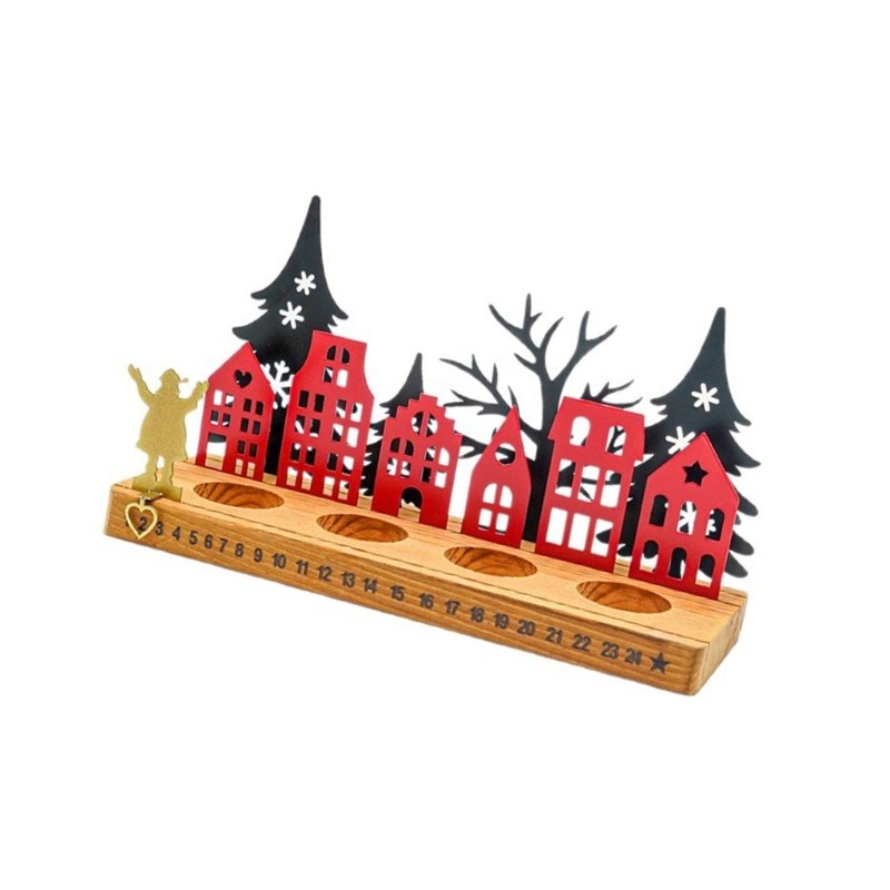 Universe Christmas Advent Calendar With Tealight Holder Handmade Advent Calendar