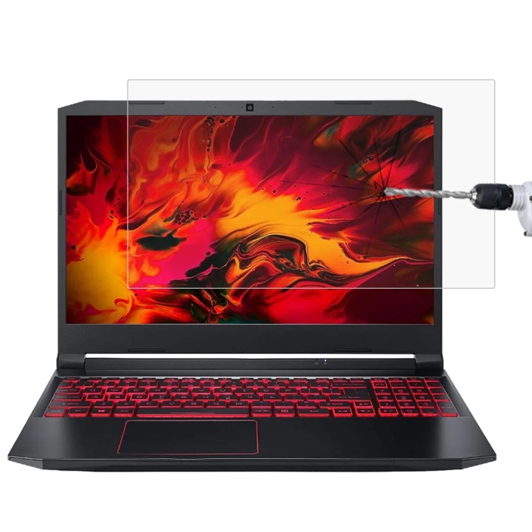 ใหม่หน้าจอแล็ปท็อป HD กระจกนิรภัยป้องกันฟิล์มสําหรับ Acer Nitro 5 2021 15.6 นิ้ว