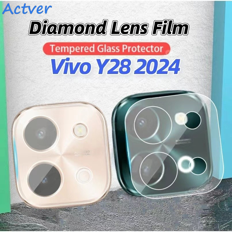 [ส่งจากไทย]ฟิล์มกันรอยแบบเต็มเลนส์สําหรับเลนส์กล้อง Vivo Y05 Y11D Y21D Y31D Y31 5G Y28 Y28 4G