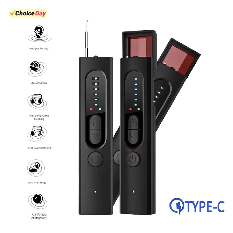 เครื่องตรวจจับกล้องที่ซ่อนอยู่และสัญญาณไร้สาย RF thumbnail 9