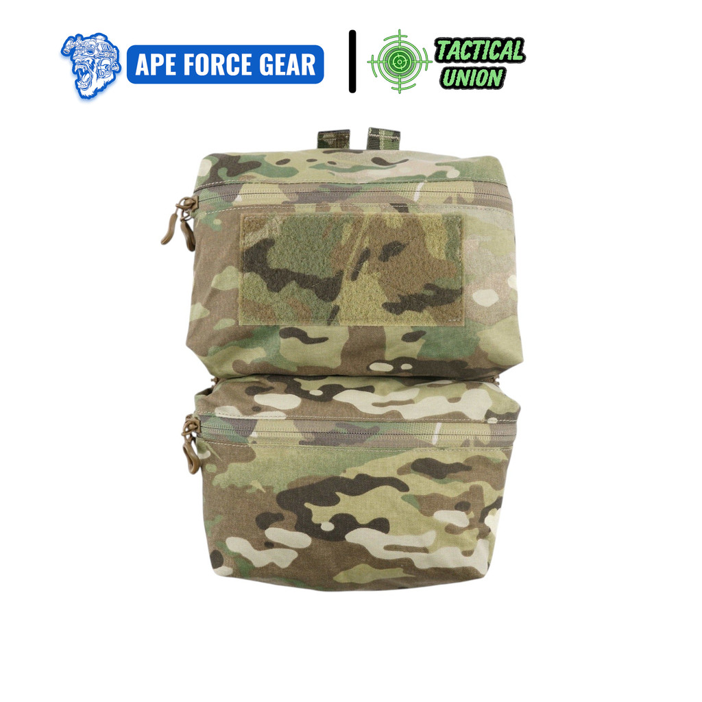 APE FORCE GEAR BACK PANEL DOUBLE POUCH [AFG-P112]