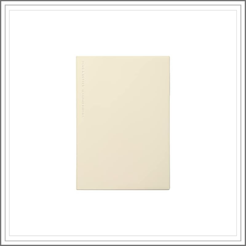 Date-Free Weekly Log Diary - Block Type with Pen Holder, 160 Pages, Travel, Hobbies, Cooking, Parent