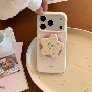 ฟิล์มนุ่ม เหมาะสําหรับ ไอโฟน17โปรแม็กซ์ เคสโทรศัพท์ แอปเปิล 16 สไตล์เกาหลี 13 แม่เหล็ก 17 สีลายสก๊อตดาว 15