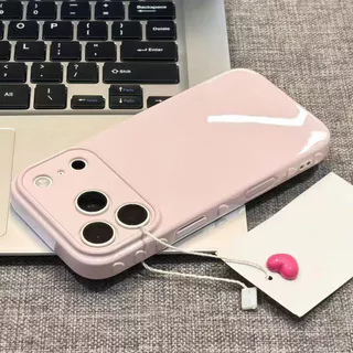 เคสไอโฟน11 โทนสีพาสเทล ขอบหัวใจน่ารักฟินๆ For iPhone 17 16 15 13 12 14 11 Pro Max X XS MAX XR 17ProMax เคสจับถนัดมือดี