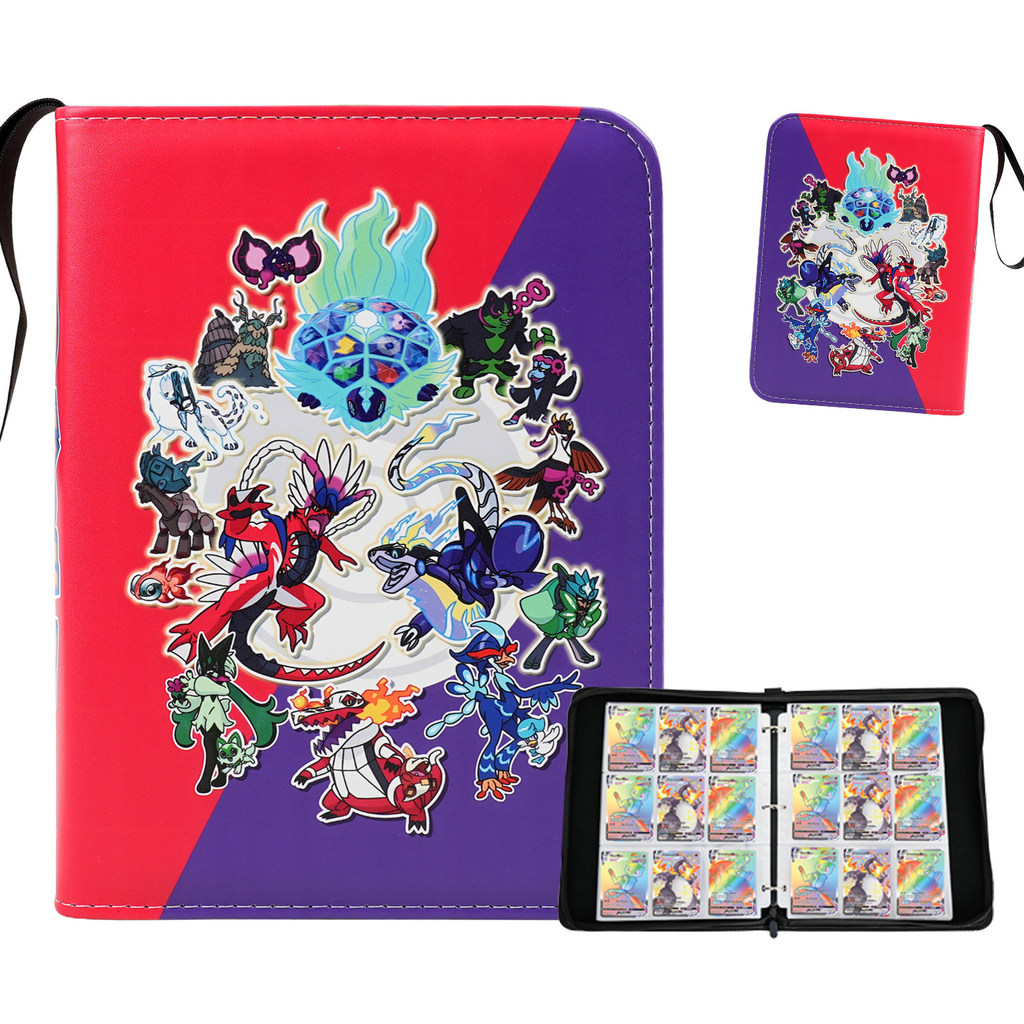 PTCG Pokémon 30th Anniversary Card Storage Book 30th Card Book Nine Grid Zipper Pokémon Card Collect