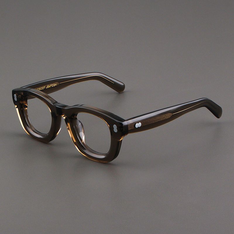 Re Ready Stock Anti-Plate Retro สไตล์อังกฤษธุรกิจผู้ชายผู้หญิง High-Definition Look Young Anti-Fatigue กระจกผู้สูงอายุ