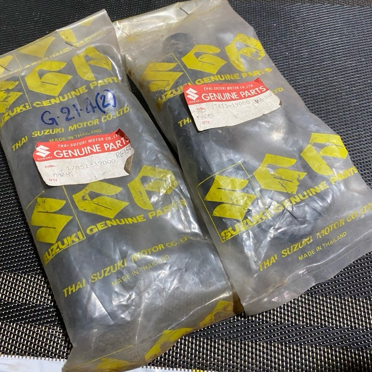 ชุดยางต่อหม้อน้ำ Suzuki RG Gamma RG150 💥แท้ใหม่เก่าเก็บในห่อ
